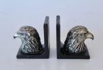 Silver Eagle Bookends 10.5X13X9CM