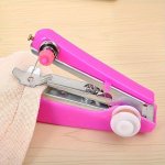 Portable MINI Handheld Sewing Machine - Quick Repair & Mending No Batteries Required Available In Sky Blue white pink red Sewing