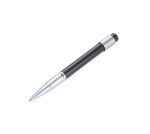 Troika Ballpoint Pen With Rotating Metal Ring For Stress Relief