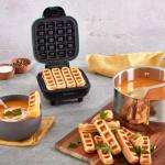 Non Stick Waffle Maker - Red