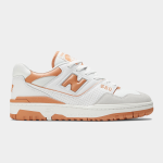 New Balance Men's 550 White brown Sneaker