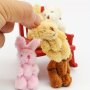 1pc Dollhouse Simulative Plush Bear Rabbit Miniature Scene Model Furniture Decoration