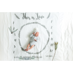 Kikki & Frankie Milestone Blankets This Is Love