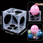 Versatile 11-HOLE Balloon Sizer Box - Perfect For Weddings Engagements New Year's & More Durable Plastic No Power Needed Ideal F