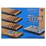 5 In 1 Chess Set Game