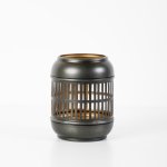 Metal Tea Light Candle Holder - Zinc gold Star
