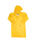 Polyester Pvc Calf Length Rain Coat