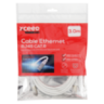 Byte White Cat 6 Ethernet Cable 3M