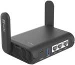 GL-AXT1800 Gl-inet Slate Wifi 6 Gigabit Travel Router 10 100 1000 Mbps Ethernet