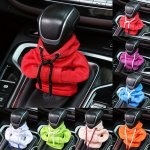 Large Size Universal Car Gear Shift Cover Hoodie Fashionable MINI Hooded Sweatshirt For Auto Gear Stick Shifter Knob Interior Ac