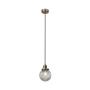 Eurolux Barcelona Pendant Bronze - Clear Glass