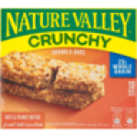 Crunchy Oats & Peanut Butter Granola Bars 5 Pack