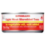Light Meat Shredded Tuna In Vegetable Oil 170G