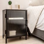 Single Door Bedside Cabinet The Hometopia