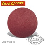 Craft Sanding Disc 115MM 60 Grit 10 PACK Hook And Loop