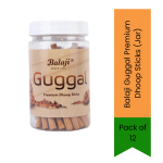 Natural Resin Guggal Premium Thick Incense Sticks Dhoop Jar Warm Resin Earthy & Deep Fragrance Long-lasting Home Aroma South