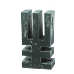 Rialheim Totem Hand Poured Candle - Solid Green