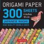 Origami Paper - Japanese Washi Patterns- 4 Inch   10CM   300 Sheets - Tuttle Origami Paper: High-quality Origami Sheets Printed With 12 Different Designs   Notebook / Blank Book