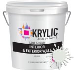 Low Sheen Interior & Exterior Wall Paint Highland Mist - 5 Lt