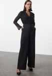 Chiffon Jumpsuit - Black