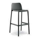 Filtro Solid Bar Kitchen Stool In Black White - Kitchen Stool Black