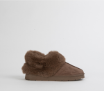 Flat Ankle Boot - 8 Brown
