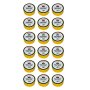 Duct Tape Yellow 48MM X 25M 18 Pack