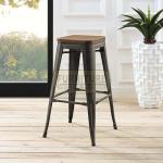 8030 Wood Bar Stool