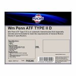 Auto Transmission Oil 20LT 31