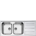 Smeg - Aurora Double Bowl Inset Sink