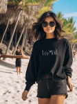 Unisex Sweater - Black - Small