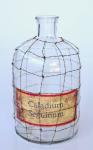 Wire Vintage Glass Bottle With Label – 31X18CM
