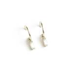 The Hera Charm Sleepers Lab Grown Diamonds White Gold - 1.5CM