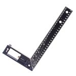 30 40CM Precision Marking Right Angle Ruler 45 90 Degree Hole Angle Ruler Industrial Scribe Marking Angle Gauge Woodworking 40CM