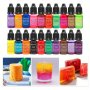 10ml/bottle Candle Dyes Pigment Liquid Colorant Resin Coloring Dye Pigments For DIY Candle Making Epoxy Resin Craft Making