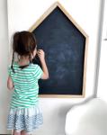 House Shaped Chalkboard - 1200MM X 800MM