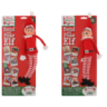 Behavin' Badly Long Leg Posable Elf Decoration