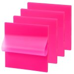Transparent Sticky Notes Pink