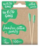 Bamboo Cotton Swabs - Green