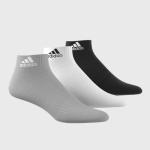 Adidas Cushion Ankle Three Stipe Socks _ 168907 _ Multi - L Multi