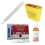 Swann-morton Dermaplaning Blades NO.14 Box Of 100 Scalpel Handle No 3 The Skin Lab Pomegranate Oil & Removal Box