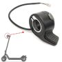 Morichs Throttle Accelerator Replacement For Niu KQI2/KQI2 PRO/KQI3/KQI3 Pro Electric Scooter Throttle Assembly Accessories