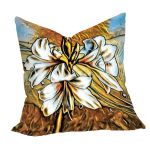 White Abstract Flower Luxury Scatter