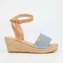 Jayda 4 Wedge - Blue - Blue / 4