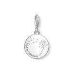 Charm Pendant Dandelion Wishes Come True