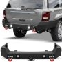 Pofenze Wj Rear Bumper For Grand Cherokee 2ND Gen Wj 1999-2004 Textured Black Off-road Back Bumper Equipped With 2