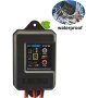 10A Waterproof Solar Charge Controller Pwm Solar Panel Regulator For 12V/24V Solar Charging
