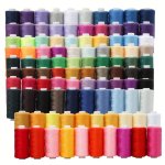 402 Threads Set For Home Use: Vibrant Polyester Sewing Threads For Diy Projects - 365.76 Meter 10 Spools Mixed Colors
