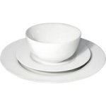 Eetrite Just White Coupe Dinner Set - 12-Piece Porcelain