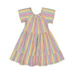 Younger Girl Stripe Cotton Dress